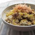 doiko's cooksnap of when they made キャベツと豆腐のチャンプル♪.