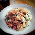 y…mama's cooksnap of when they made 醤油が決めて！ヘルシーチャーハン♡.