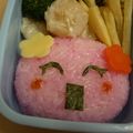 manakao's cooksnap of when they made ふらわっちのお弁当（キャラ弁）.