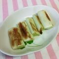 龍青空ママ's cooksnap of when they made トースターで★ネギ焼き.
