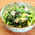 ちべターリー's cooksnap of when they made 簡単★ほうれん草のにんにく炒め.