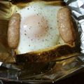 タンサンタンサン's cooksnap of when they made 簡単朝食☆とろとろたまごトースト.