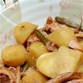 きくりん2号's cooksnap of when they made イカとじゃがいものほっこり甘辛煮♪.