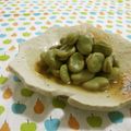 赤い電話's cooksnap of when they made そら豆の甘煮.