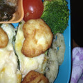 ♡2kids♂mam's cooksnap of when they made れんこんの磯辺焼き.