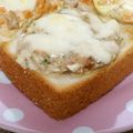 さとこぱんたーに's cooksnap of when they made トリプルオニオントースト♡山椒マヨチーズ.