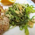ぽんずー's cooksnap of when they made 水菜のマヨ醤油炒め.