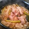 ami-rarara's cooksnap of when they made ポカポカ☆ショウガ入り豚ねぎそば.