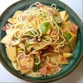 ぐみーK's cooksnap of when they made ベーコンと椎茸の☆さっぱり和風パスタ♪♪.