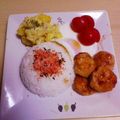 yuutea's cooksnap of when they made 子どももぱくり♪ふわふわ豆腐入りつくね.