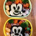 ほひよじん♪'s cooksnap of when they made ディズニー　キューブ弁当.