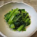 おかあちゃん。's cooksnap of when they made ♣ 驚異の！小松菜オイル蒸し ♣.
