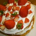 marilin36's cooksnap of when they made イチゴのショートケーキ☆.