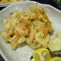 tubakix's cooksnap of when they made 甘えびのおいしいかきあげ.