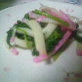 ✻°•ともこ•°✻'s cooksnap of when they made 簡単★うまっ！！三つ葉のわさびおひたし.