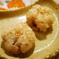 ひよこまめ52's cooksnap of when they made 炊飯器deプチ桜おはぎ.