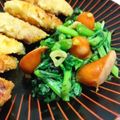 ｂｅｒｒｙ＋'s cooksnap of when they made 春菊とにんにくのオリーブオイル炒め.