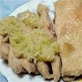 harmony7's cooksnap of when they made 蒸し鶏の葱生姜ソース.