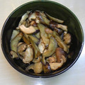 amjkao's cooksnap of when they made なすと椎茸の炒めもの☆.