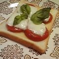 時花菜's cooksnap of when they made 手軽に☆イタリアンなトースト☆.