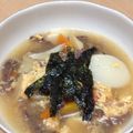 pekoichigo's cooksnap of when they made 激うま！簡単！トックスープ.