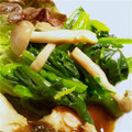 ハルニョッキ's cooksnap of when they made ほうれん草としめじのソテー.
