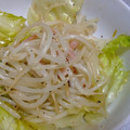 ｈｕｒｕｈｕｒｕ's cooksnap of when they made 簡単♪もやしとベーコンとレタス炒め.
