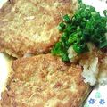 o6v6o's cooksnap of when they made 豆腐と桜海老のハンバーグ.