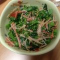 やーや☆ほのか's cooksnap of when they made 菜の花とカニカマのナムル風サラダ.