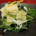 yuki808's cooksnap of when they made しらすと三つ葉のおろし酢和え.