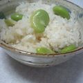 ミュウチャン's cooksnap of when they made ベーコンが隠し味！そら豆ごはん♪.