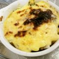meff's cooksnap of when they made 長芋とオクラのとろーりグラタン.