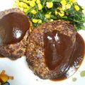 Sヨメちゃん's cooksnap of when they made 我が家の定番ハンバーグ.