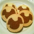 mufuron's cooksnap of when they made ミッキー★ソフトクッキー★金太郎飴風.