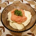 椿hime's cooksnap of when they made すぐ出来る!!✿明太マヨの冷や奴✿.