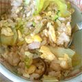 リース♪'s cooksnap of when they made 塩辛レタスチャーハン♪.