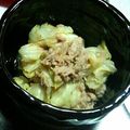 しまかおＫ's cooksnap of when they made キャベツとツナのさっぱり和え.
