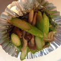 ダビデ's cooksnap of when they made アスパラとしめじのぺペロン風.