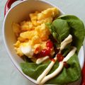 ゆぅぷん's cooksnap of when they made 【ふわふわスクランブルエッグマヨケチャ】.