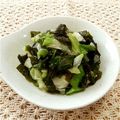 みのりっくす's cooksnap of when they made 簡単★酢味噌あえ(ワカメとネギ).