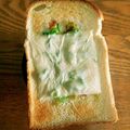わんろっく's cooksnap of when they made 和風ピザトースト♪わさび醤油マヨが最高〜.