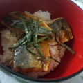 chippy66's cooksnap of when they made アジのふんわり蒲焼丼.