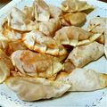 ゆりちょびぴ's cooksnap of when they made 餃子の皮で作るミニミニアップルパイ.