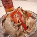 tomokoshiawase's cooksnap of when they made 海老イカ茸の炒めマリネ★.