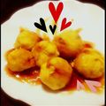 natsumeru's cooksnap of when they made ★みたらし風〜さつまいも団子.