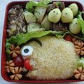 kachimachi's cooksnap of when they made ★キャラ弁　あんぱんまん号＆食パンマン★.
