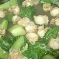ミユ３１１'s cooksnap of when they made 青梗菜とホタテのコンソメ煮.