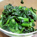 夜の繭's cooksnap of when they made 旬「菜の花」とわかめのわさび和え♪.