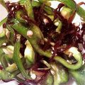 緋の子's cooksnap of when they made ピーマンと塩コンブの和えもの.