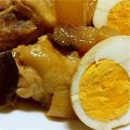 緋の子's cooksnap of when they made 鶏肉とゆで卵の酢じょうゆ煮.